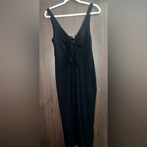 Black knit dress from Express